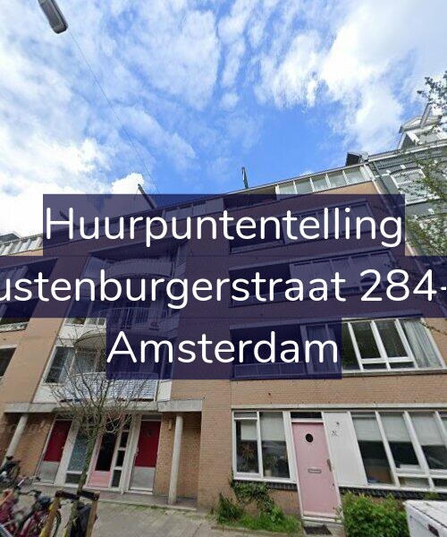 Foto gevel Huurpuntentelling voor Rustenburgerstraat 284-A, Amsterdam
