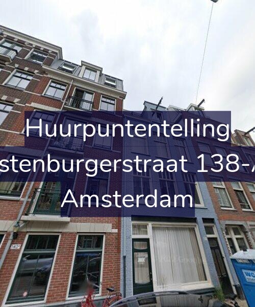 Foto gevel Huurpuntentelling voor Rustenburgerstraat 138-AH, Amsterdam
