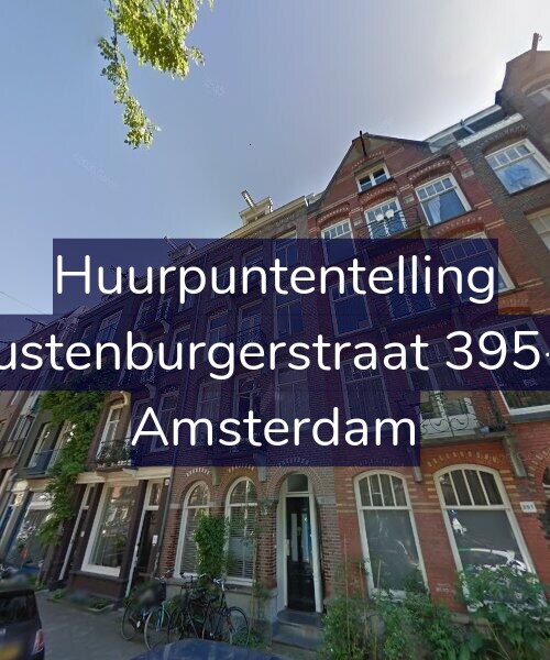 Foto gevel Huurpuntentelling voor Rustenburgerstraat 395-2, Amsterdam