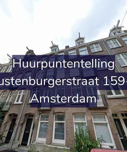 Foto gevel Huurpuntentelling voor Rustenburgerstraat 159-2, Amsterdam