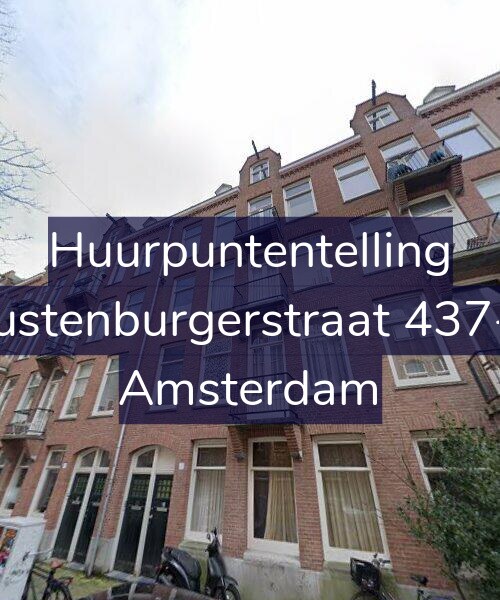 Foto gevel Huurpuntentelling voor Rustenburgerstraat 437-1, Amsterdam