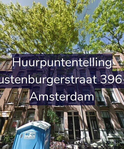 Foto gevel Huurpuntentelling voor Rustenburgerstraat 396-2, Amsterdam
