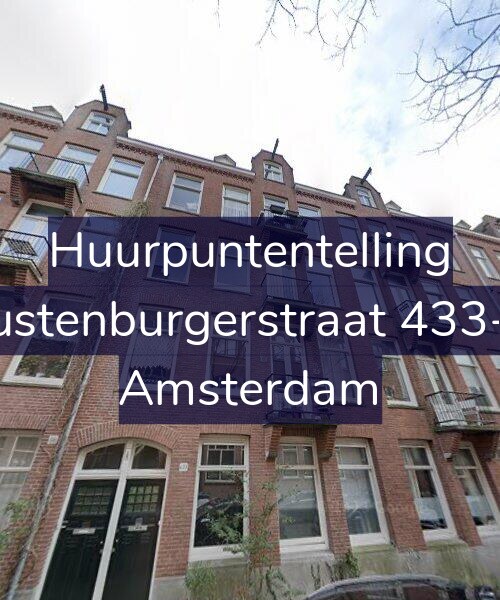 Foto gevel Huurpuntentelling voor Rustenburgerstraat 433-H, Amsterdam