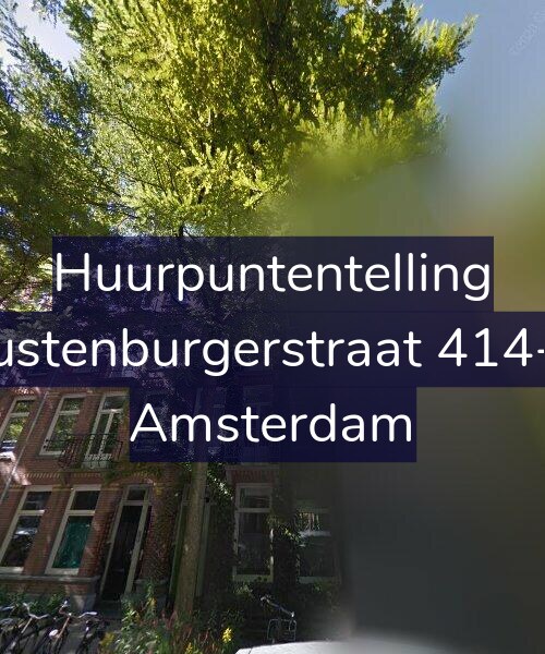 Foto gevel Huurpuntentelling voor Rustenburgerstraat 414-A, Amsterdam
