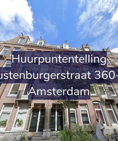 Foto gevel Huurpuntentelling voor Rustenburgerstraat 360-H, Amsterdam