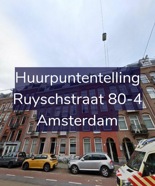 Foto gevel Huurpuntentelling voor Ruyschstraat 80-4, Amsterdam