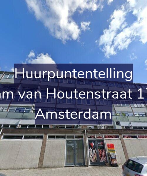 Foto gevel Huurpuntentelling voor Sam van Houtenstraat 177, Amsterdam