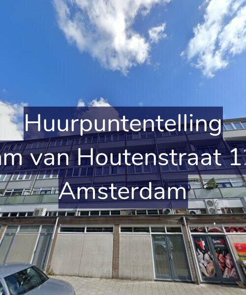 Foto gevel Huurpuntentelling voor Sam van Houtenstraat 123, Amsterdam
