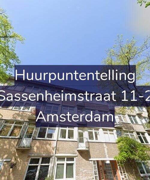 Foto gevel Huurpuntentelling voor Sassenheimstraat 11-2, Amsterdam