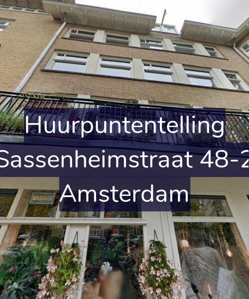 Foto gevel Huurpuntentelling voor Sassenheimstraat 48-2, Amsterdam
