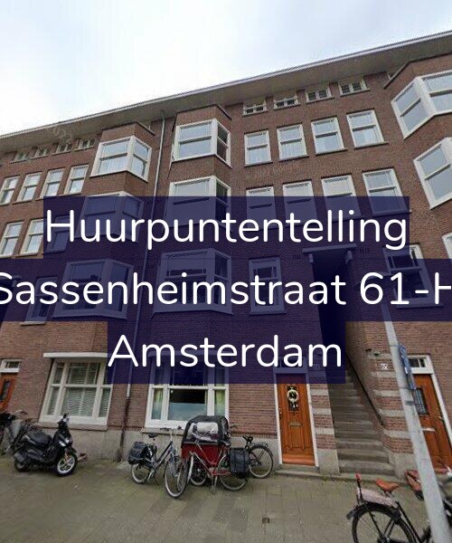 Foto gevel Huurpuntentelling voor Sassenheimstraat 61-H, Amsterdam