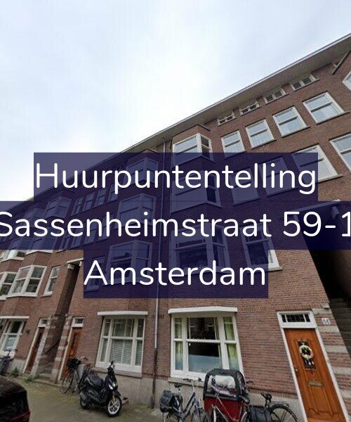 Foto gevel Huurpuntentelling voor Sassenheimstraat 59-1, Amsterdam