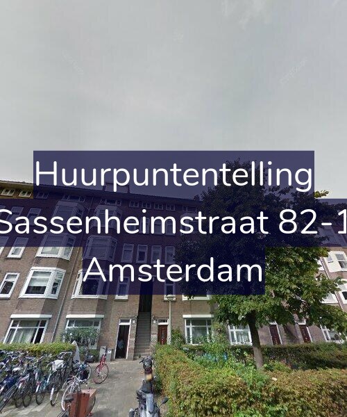 Foto gevel Huurpuntentelling voor Sassenheimstraat 82-1, Amsterdam