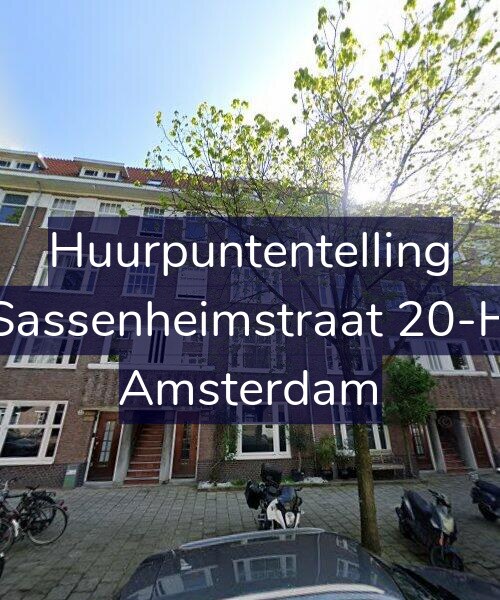 Foto gevel Huurpuntentelling voor Sassenheimstraat 20-H, Amsterdam