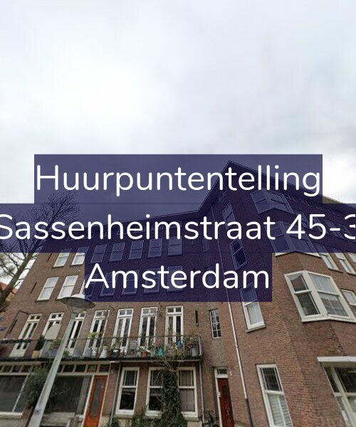 Foto gevel Huurpuntentelling voor Sassenheimstraat 45-3, Amsterdam