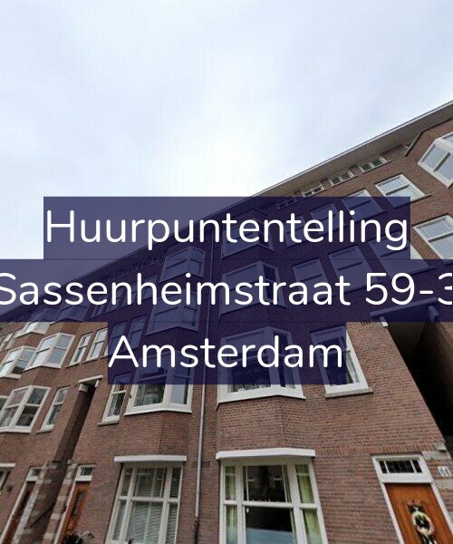 Foto gevel Huurpuntentelling voor Sassenheimstraat 59-3, Amsterdam