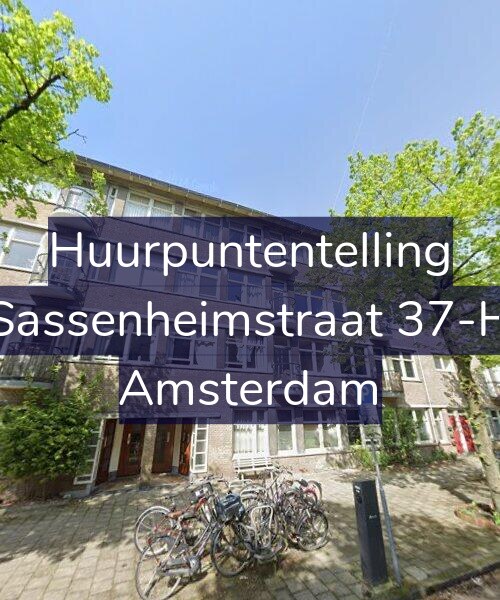Foto gevel Huurpuntentelling voor Sassenheimstraat 37-H, Amsterdam