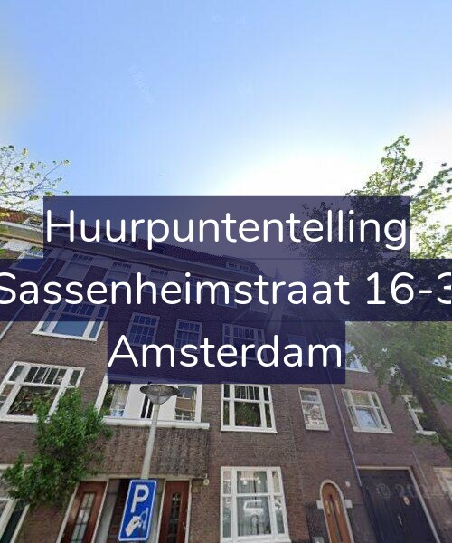Foto gevel Huurpuntentelling voor Sassenheimstraat 16-3, Amsterdam