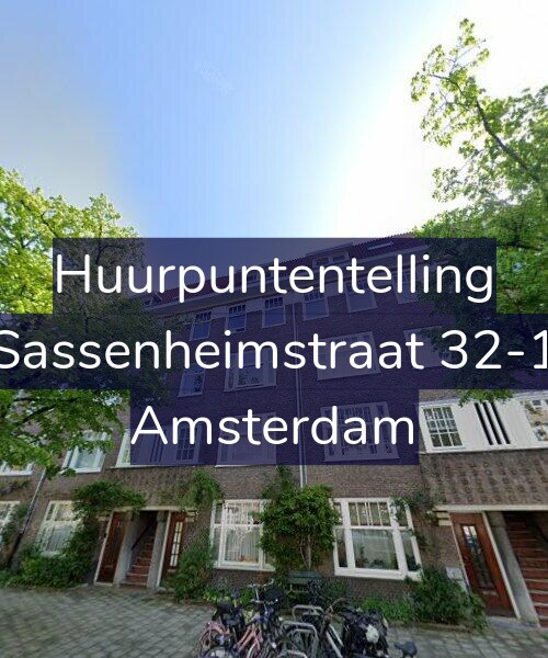 Foto gevel Huurpuntentelling voor Sassenheimstraat 32-1, Amsterdam