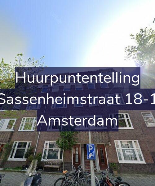 Foto gevel Huurpuntentelling voor Sassenheimstraat 18-1, Amsterdam