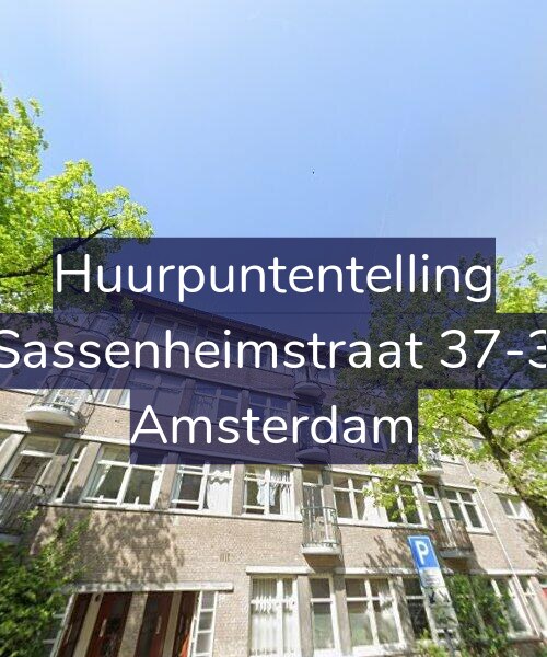 Foto gevel Huurpuntentelling voor Sassenheimstraat 37-3, Amsterdam
