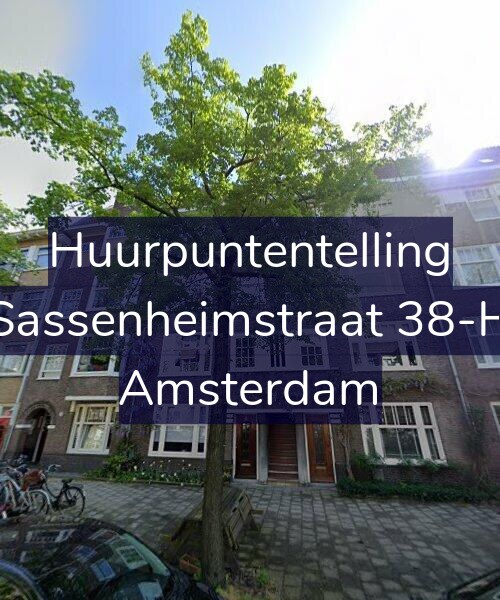 Foto gevel Huurpuntentelling voor Sassenheimstraat 38-H, Amsterdam