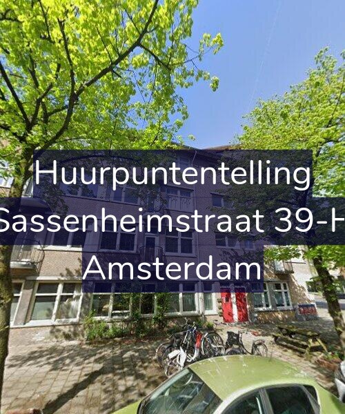 Foto gevel Huurpuntentelling voor Sassenheimstraat 39-H, Amsterdam