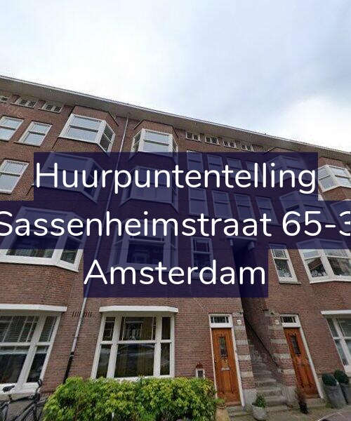 Foto gevel Huurpuntentelling voor Sassenheimstraat 65-3, Amsterdam