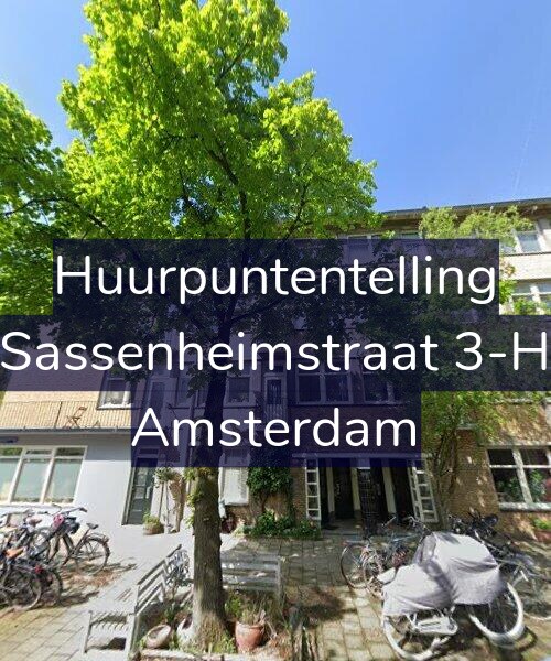 Foto gevel Huurpuntentelling voor Sassenheimstraat 3-H, Amsterdam