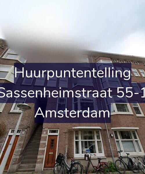 Foto gevel Huurpuntentelling voor Sassenheimstraat 55-1, Amsterdam