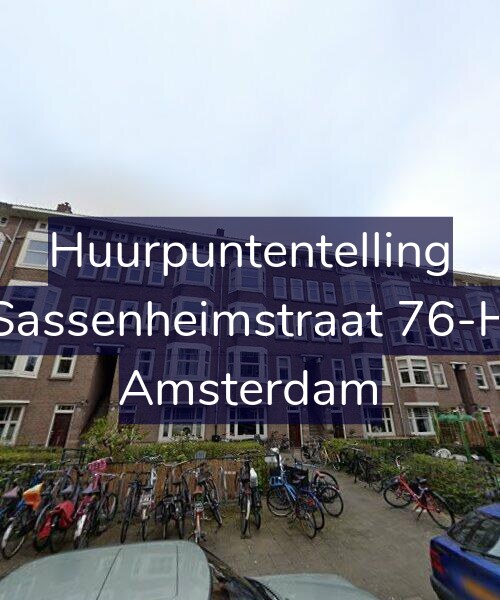 Foto gevel Huurpuntentelling voor Sassenheimstraat 76-H, Amsterdam