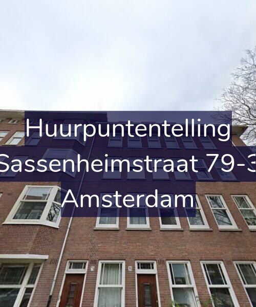 Foto gevel Huurpuntentelling voor Sassenheimstraat 79-3, Amsterdam
