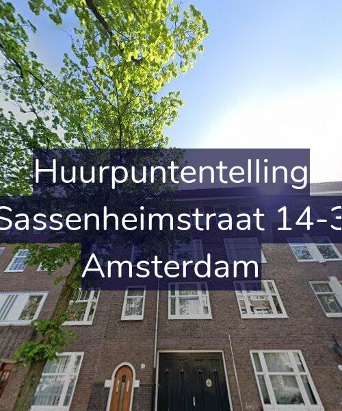 Foto gevel Huurpuntentelling voor Sassenheimstraat 14-3, Amsterdam