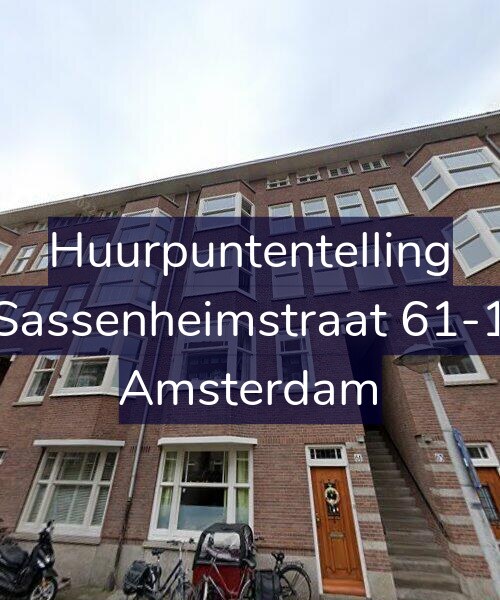 Foto gevel Huurpuntentelling voor Sassenheimstraat 61-1, Amsterdam