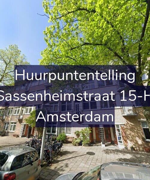 Foto gevel Huurpuntentelling voor Sassenheimstraat 15-H, Amsterdam