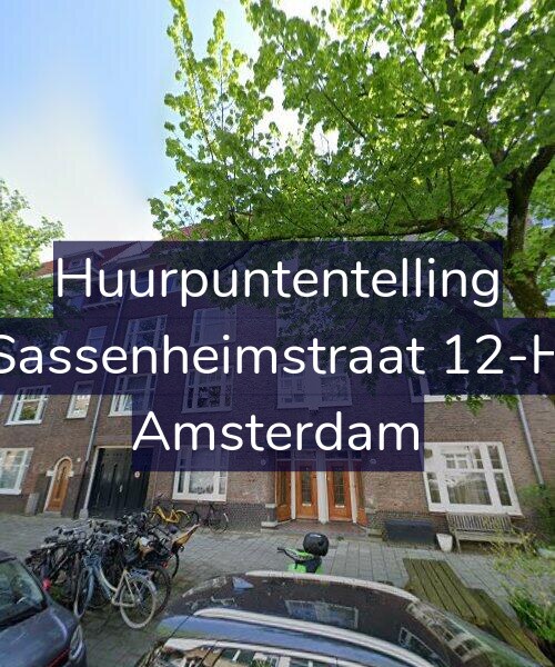Foto gevel Huurpuntentelling voor Sassenheimstraat 12-H, Amsterdam
