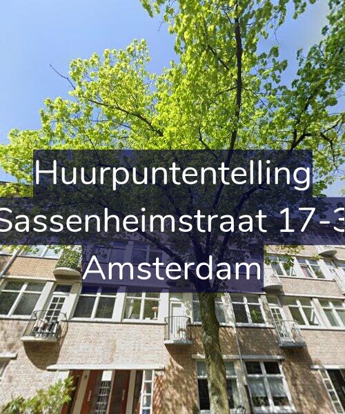 Foto gevel Huurpuntentelling voor Sassenheimstraat 17-3, Amsterdam