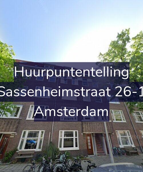 Foto gevel Huurpuntentelling voor Sassenheimstraat 26-1, Amsterdam