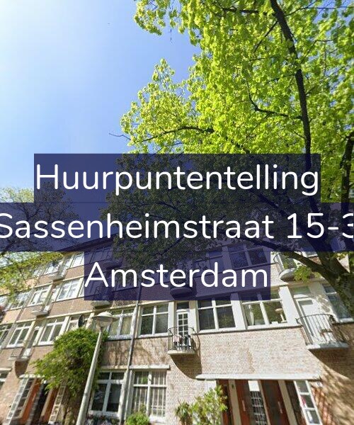 Foto gevel Huurpuntentelling voor Sassenheimstraat 15-3, Amsterdam