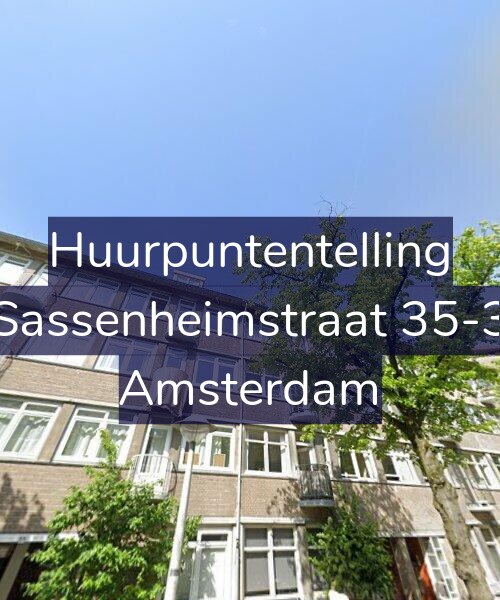 Foto gevel Huurpuntentelling voor Sassenheimstraat 35-3, Amsterdam