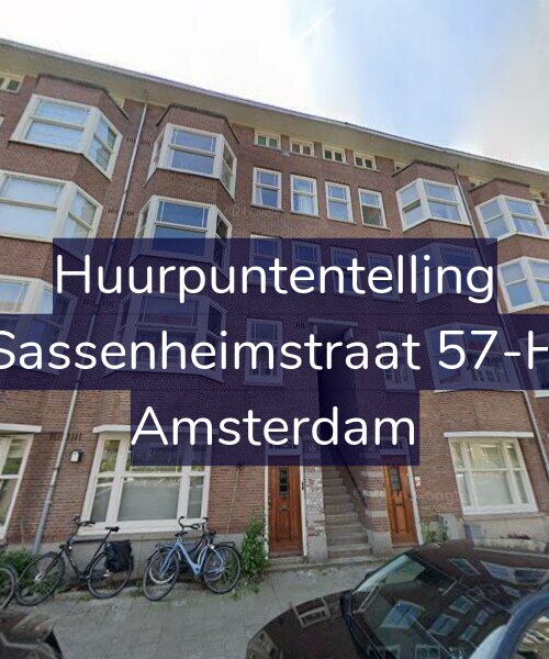 Foto gevel Huurpuntentelling voor Sassenheimstraat 57-H, Amsterdam