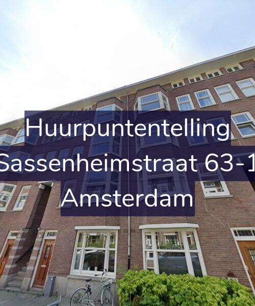 Foto gevel Huurpuntentelling voor Sassenheimstraat 63-1, Amsterdam
