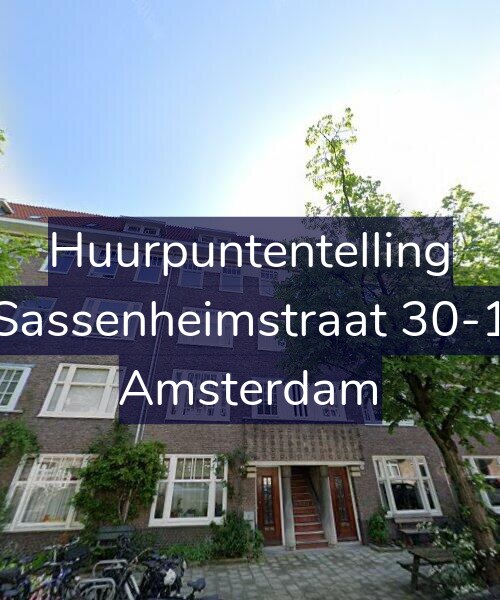 Foto gevel Huurpuntentelling voor Sassenheimstraat 30-1, Amsterdam