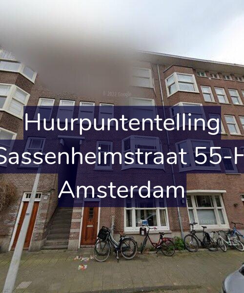 Foto gevel Huurpuntentelling voor Sassenheimstraat 55-H, Amsterdam