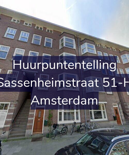 Foto gevel Huurpuntentelling voor Sassenheimstraat 51-H, Amsterdam