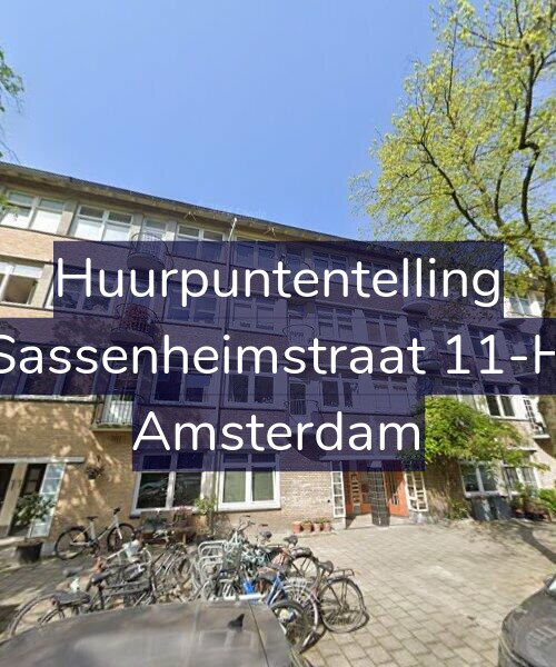 Foto gevel Huurpuntentelling voor Sassenheimstraat 11-H, Amsterdam