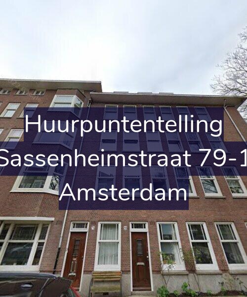 Foto gevel Huurpuntentelling voor Sassenheimstraat 79-1, Amsterdam