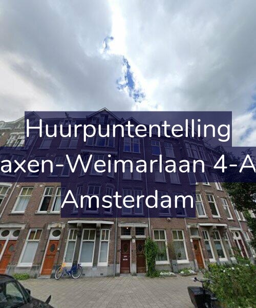 Foto gevel Huurpuntentelling voor Saxen-Weimarlaan 4-A3, Amsterdam