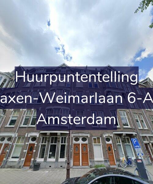 Foto gevel Huurpuntentelling voor Saxen-Weimarlaan 6-A2, Amsterdam