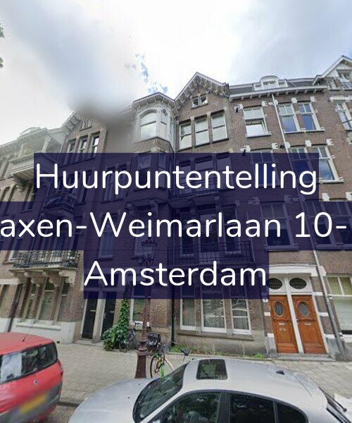 Foto gevel Huurpuntentelling voor Saxen-Weimarlaan 10-H, Amsterdam